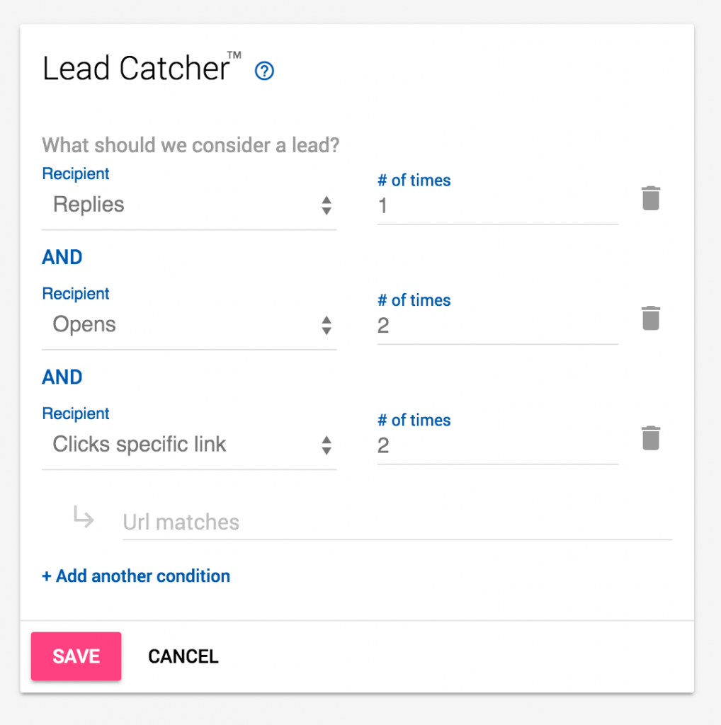 Mailshake Leadcatcher