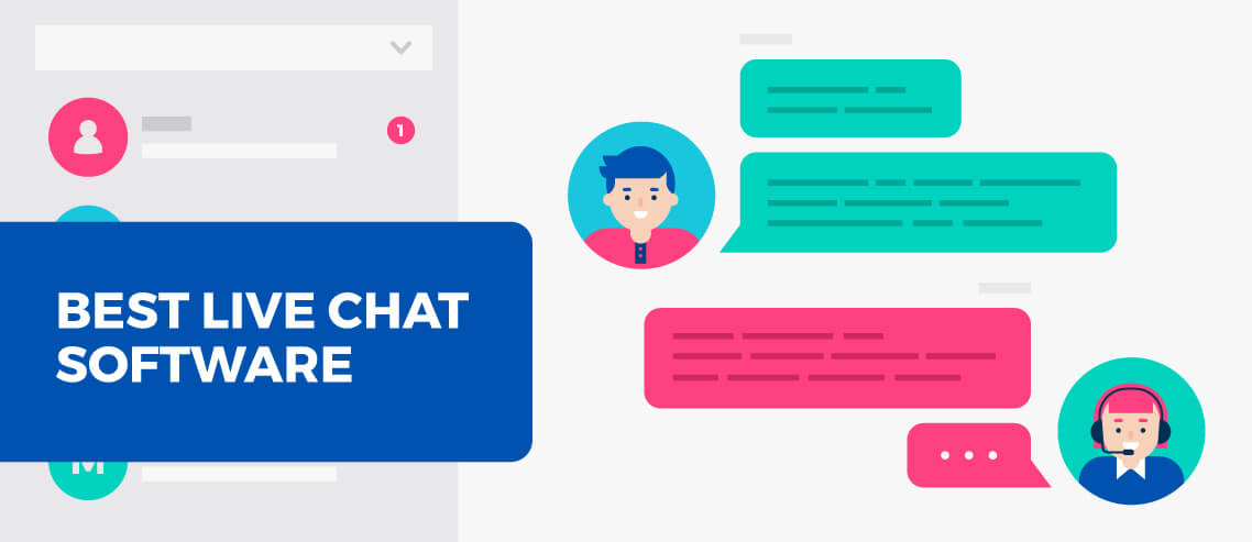 Site with live chat