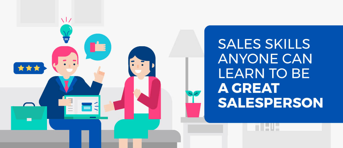Title card - Sales Skills Anyone Can Learn
