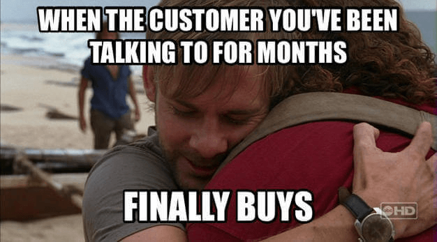 sales presentation meme