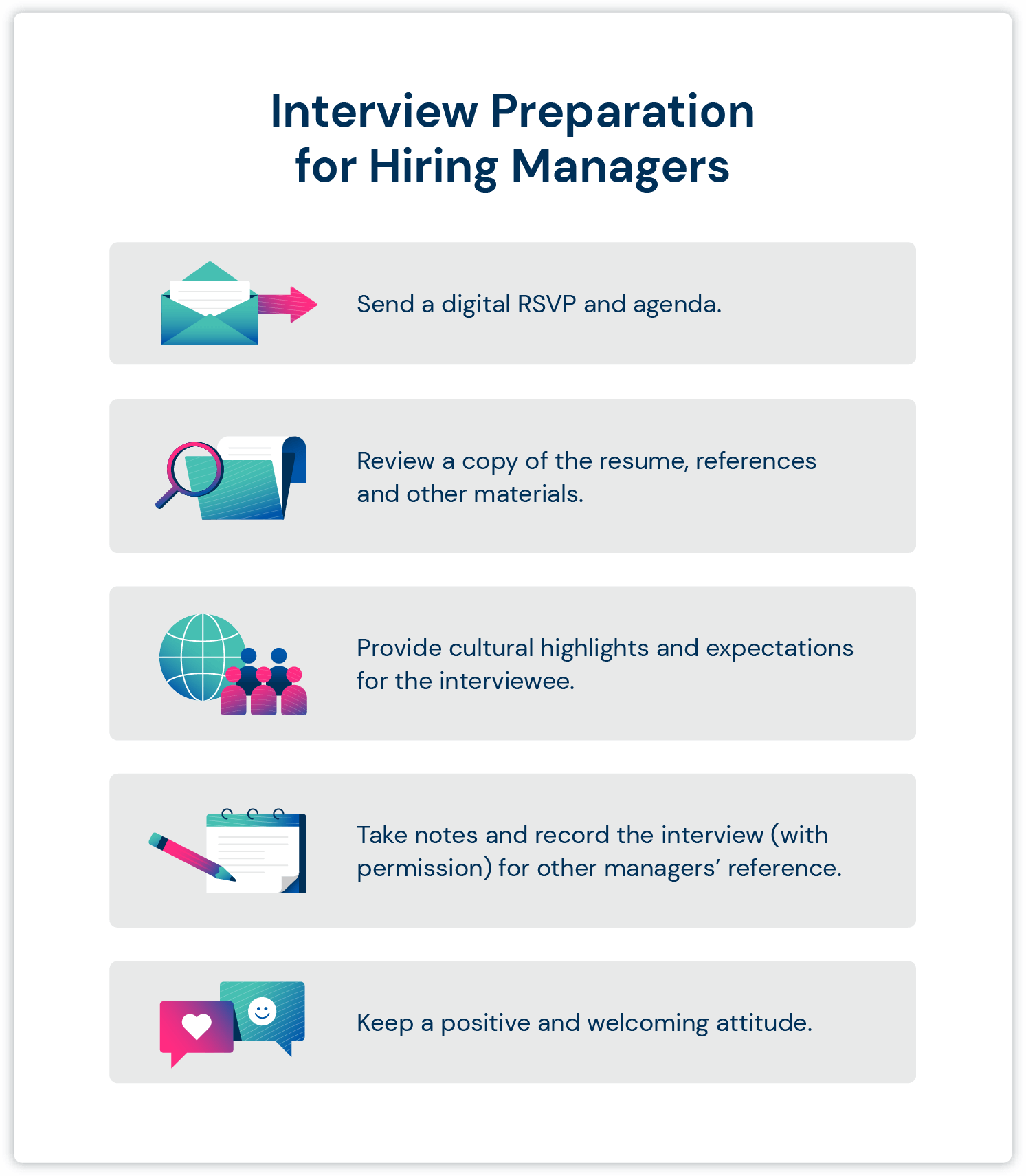interview preparation for hiring managers 