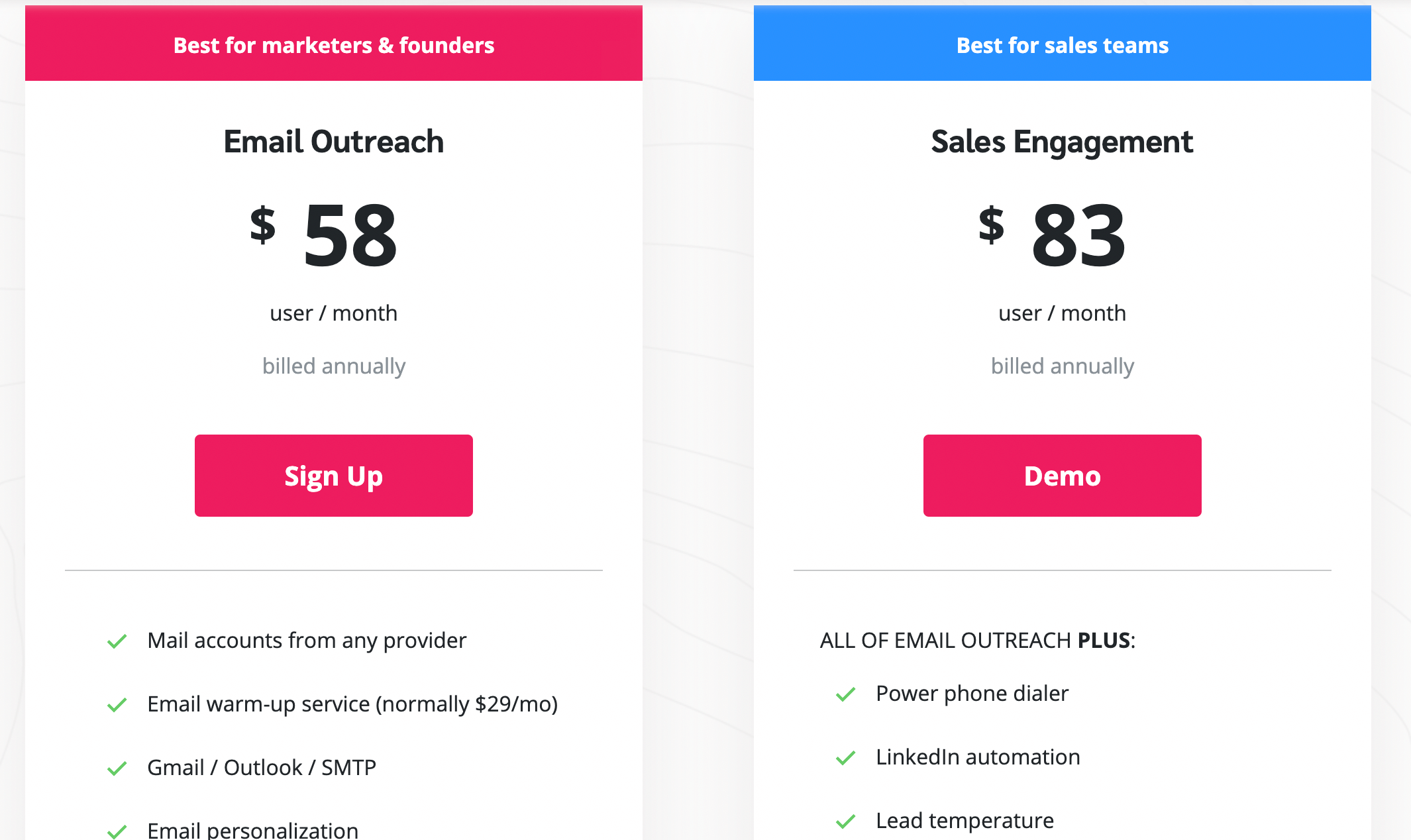 Mailshake Pricing Linkedin automation