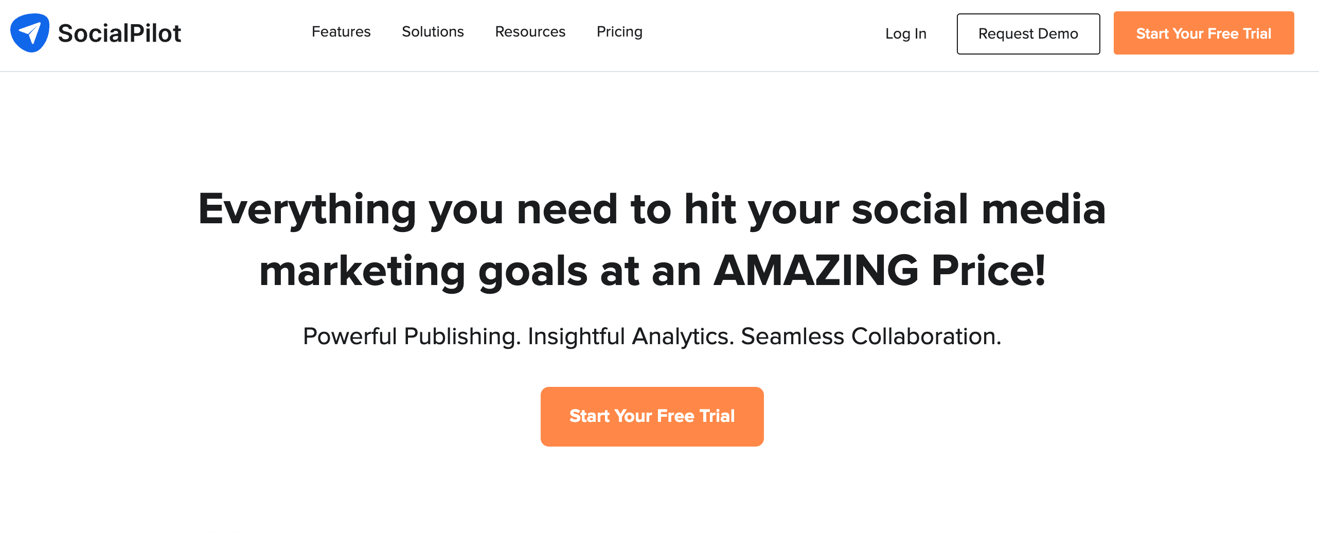 social pilot homepage